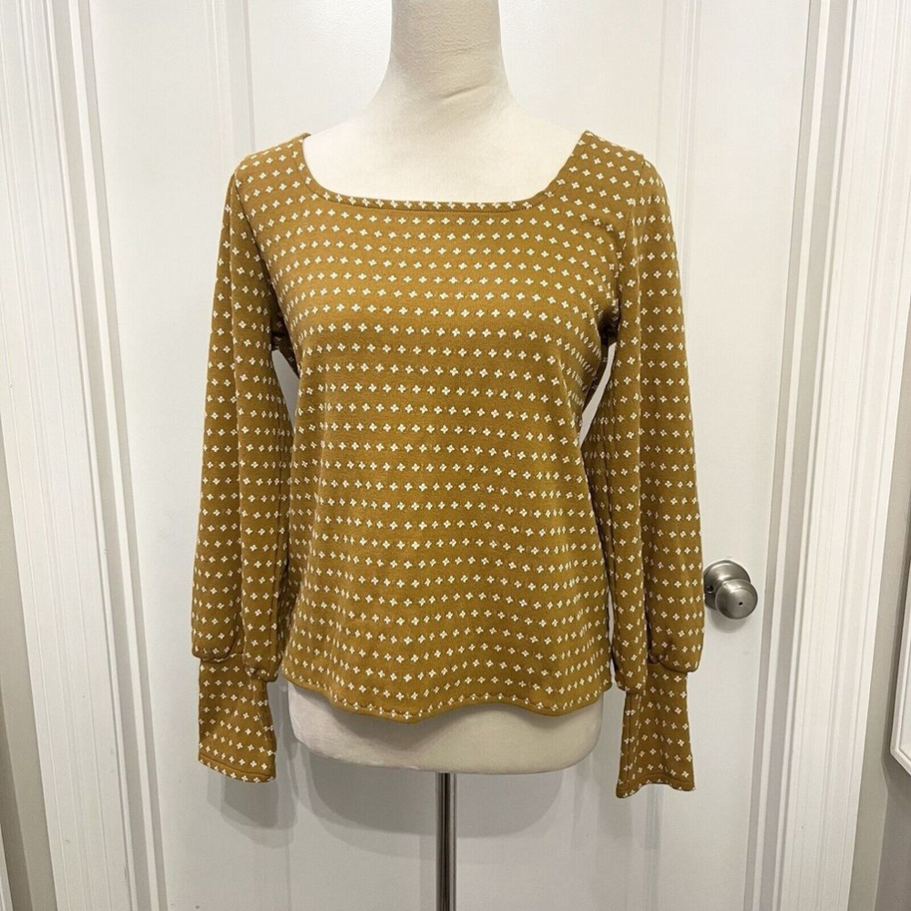 Madewell Golden Yellow Sweater‎ Top- Women’s SZ M